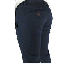 Load image into Gallery viewer, KB006PSK Navy Blue Stretch Chino Pant - Angelo's Men Boutique