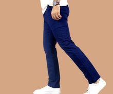 Load image into Gallery viewer, Addict Navy Stretch Chino Pant - Angelo's Men Boutique