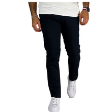 Load image into Gallery viewer, KB006PSK Black Stretch Chino Pant - Angelo's Men Boutique