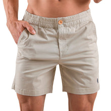 Load image into Gallery viewer, Bermuda Beige de Hombre Con Cintura Elástica | Porto Blanco BRMDE-05