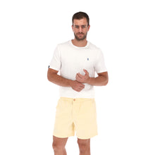 Load image into Gallery viewer, Bermuda Amarillo de Hombre Con Cintura Elástica | Porto Blanco BRMDE-10