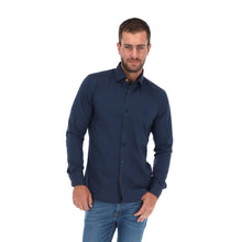 Load image into Gallery viewer, Camisa De Vestir Caballero Básica Color Azul Marino | Porto Blanco CBasic-10