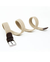 Load image into Gallery viewer, CNT-02 Men's Solid Elastane Belt Khaki