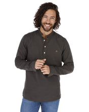 Load image into Gallery viewer, E-1204 Men's Solid Long Sleeve Button Down Shirt Military Green