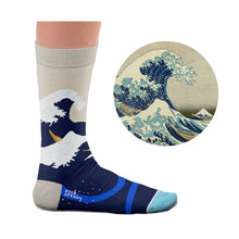 Load image into Gallery viewer, Hokusai, Great Wave Socks
