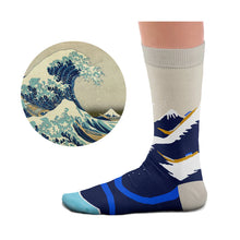 Load image into Gallery viewer, Hokusai, Great Wave Socks