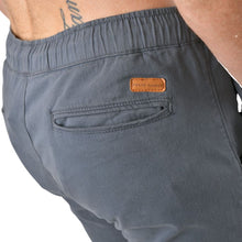 Load image into Gallery viewer, JGR-06 Men's Solid Premium Flex-Stretch Jogger Pants Grey