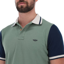 Load image into Gallery viewer, PLE-1817 Men's Solid Short Sleeve Polo Shirt Green