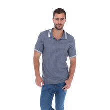 Load image into Gallery viewer, PLT-1825 Men's Solid Short Sleeve Polo Shirt Gray