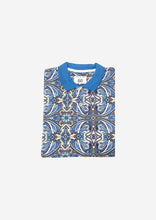 Load image into Gallery viewer, P-06 Italian Blue Polo Extra Slim - Angelo's Men Boutique