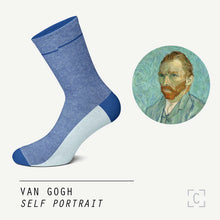 Load image into Gallery viewer, Van Gogh Self-Portrait Socks