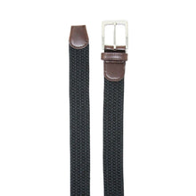 Load image into Gallery viewer, CNT-04 Men's Solid Elastane Belt Black