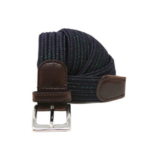 Load image into Gallery viewer, CNT-41 Men's Patchwork Elastane Belt Blue / Green