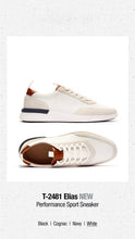 Load image into Gallery viewer, White Performance Sport Trainer Sneaker | T-2481 Elias White
