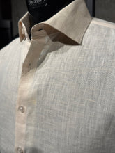 Load image into Gallery viewer, Camisa de Hombre de Manga Corta en Lino 100% con Botones | MI-1808
