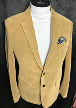 Load image into Gallery viewer, Taupe Velvet Blazer with Gold Buttons  | J134 Taupe
