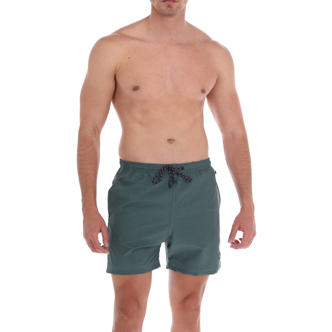 Traje de Baño Liso Hombre Secado Rápido Porto Blanco | Basic-20