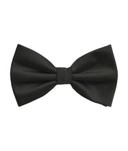 Load image into Gallery viewer, Solid Pre-Tied Bow Ties &amp; Hankies | BT100

