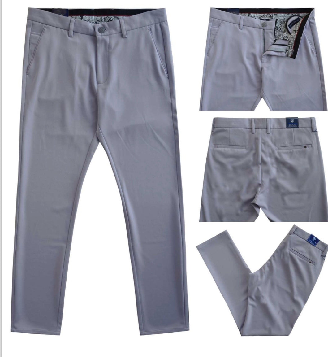 Silver SlimFit Chino Pants | SSP-700 Silver