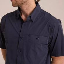 Load image into Gallery viewer, Camisa Porto Blanco Explorer Manga Corta Hombre Alto Rendimiento | CE-2510 Marino
