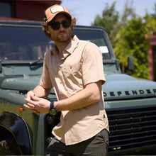 Load image into Gallery viewer, Camisa Porto Blanco Explorer Manga Corta Hombre Alto Rendimiento | Khaki CE-2554

