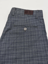 Load image into Gallery viewer, Turk Plaid Chino Pants Slim Fit Artemis Blue | 2934 LF Blue
