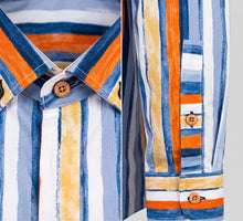 Load image into Gallery viewer, Camisa Porto Blanco Clásica (C-1891 - Multicolor Algodón)
