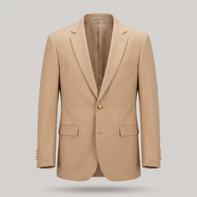 Load image into Gallery viewer, J170 - Blazer Elegante Modern Fit (Tan / Navy)
