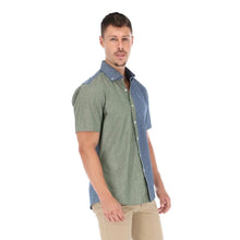 Load image into Gallery viewer, Camisa Manga Corta Edicion Especial Verde y Azul | Porto Blanco MCE-2055
