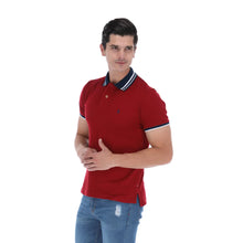 Load image into Gallery viewer, Polo Porto Blanco Básica Caballero Roja | PBasic-08
