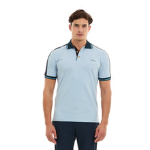 Load image into Gallery viewer, Polo Porto Blanco color azul y franjas | PLE-2440
