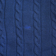 Load image into Gallery viewer, Suéter Trenzado Cierre Hombre Azul | Porto Blanco SW-06
