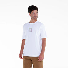 Load image into Gallery viewer, Playera Hombre Porto Blanco Loose Fit Blanca con Estampado (TG-07)

