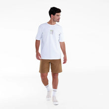 Load image into Gallery viewer, Playera Hombre Porto Blanco Loose Fit Blanca con Estampado (TG-07)

