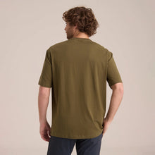 Load image into Gallery viewer, T-Shirt Oversize Porto Blanco de color Verde Militar | TLF-09
