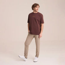 Load image into Gallery viewer, T-Shirt Oversize Porto Blanco de color Café | TLF-13
