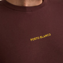 Load image into Gallery viewer, T-Shirt Oversize Porto Blanco de color Café | TLF-13
