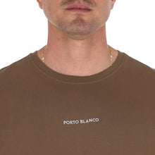 Load image into Gallery viewer, Playera Hombre Porto Blanco Loose Fit café (TLF-23)
