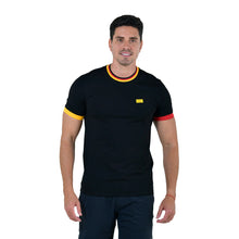 Load image into Gallery viewer, Playera Rib Hombre Negra Alemania Colección Mundialista (TRM-22)

