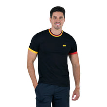 Load image into Gallery viewer, Playera Rib Hombre Negra Alemania Colección Mundialista (TRM-22)
