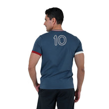 Load image into Gallery viewer, Playera Rib Hombre Azul Francia Colección Mundialista (TRM-25)
