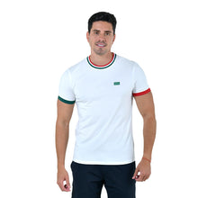 Load image into Gallery viewer, Playera Rib Hombre Blanca México Colección Mundialista (TRM-26)
