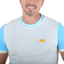 Load image into Gallery viewer, Playera Rib Hombre Beige Argentina Colección Mundialista (TRM-27)
