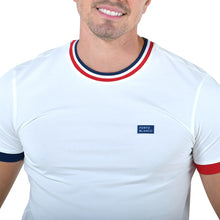 Load image into Gallery viewer, Playera Rib Hombre Blanca Inglaterra Colección Mundialista (TRM-29)
