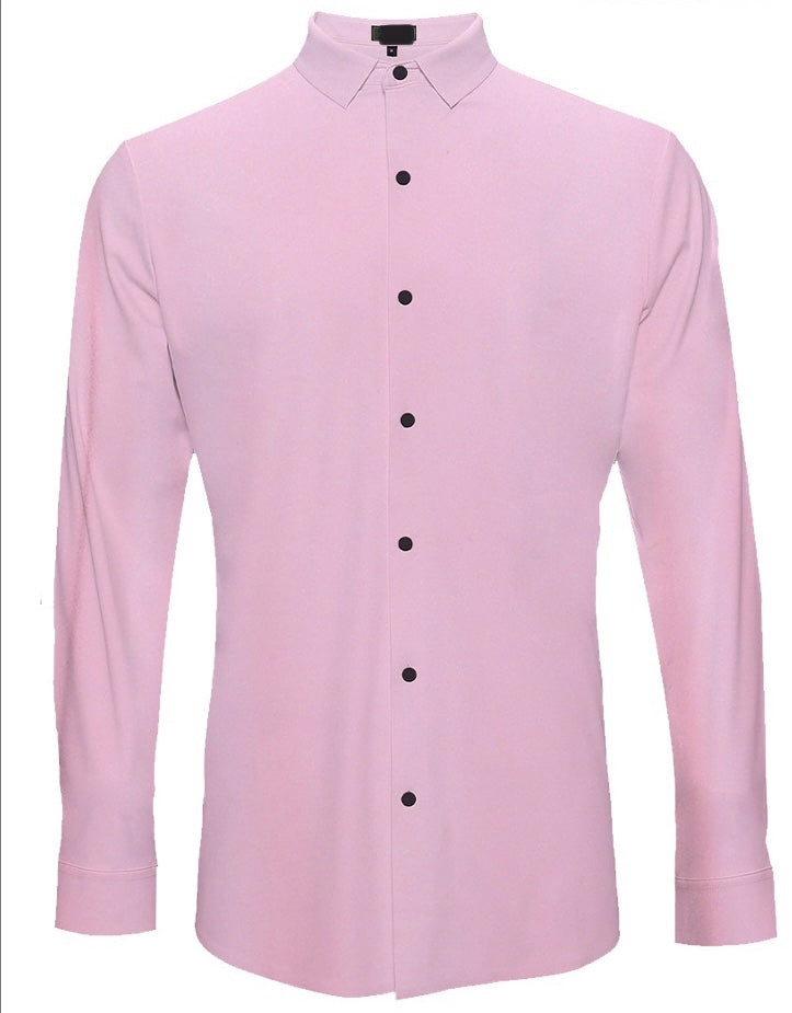 Pink Luxury Long Sleeve Shirt B326