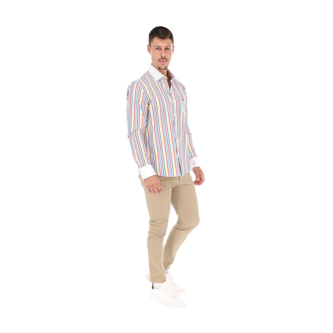 Camisa Porto Blanco Clásica Caballero | C-2045