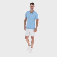 Load and play video in Gallery viewer, Polo De Hombre Porto Blanco Casual Azul | PLT-2097
