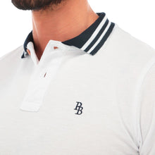 Load image into Gallery viewer, Polo Porto Blanco Básica Caballero Blanco |  PBASIC-04
