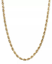 Load image into Gallery viewer, 14301 Gold Plated  Rope Chain
