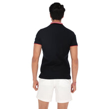 Load image into Gallery viewer, Polo Porto Blanco Básica Caballero Negra | PBASIC-02
